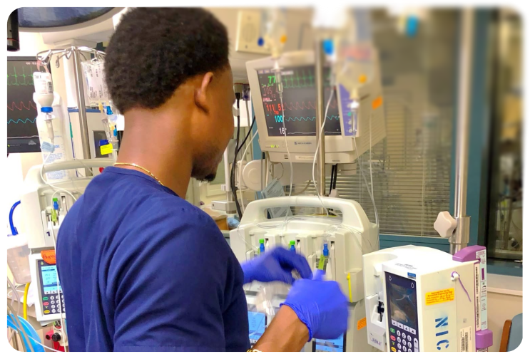 RNroadmap Bedside Nurse ICU Monitor